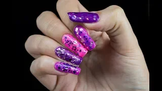 How To Apply Loose Glitter On Gelpolish Nails - femketjeNL