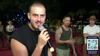 JON VLOGS E CARLINHOS MAIA ENTREVISTANDO OS PARTICIPANTE DA  PROVA DE RESISTENCIA NO RANCHO DO MAIA!