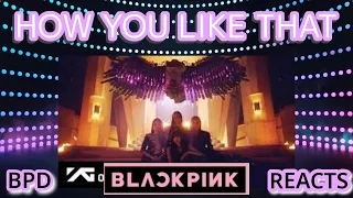 Big Papa D Reacts | BLACKPINK - 'How You Like That'