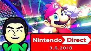Nintendo Direct 3.8.2018 Live Reaction