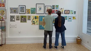 Exposición de collages en "Caballete" de Vélez Málaga 🖼️