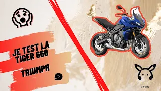 JE TEST LA TIGER 660 A LYON (C'EST INCROYABLE)