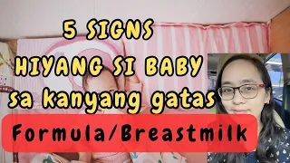 5 SIGNS HIYANG SI BABY sa kanyang Formula Milk|Breastmilk by Dr. Pedia Mom