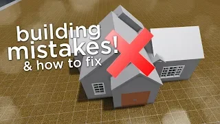 Biggest Building Mistakes in Bloxburg