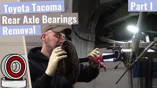 Toyota Tacoma: Rear Wheel Bearing Remove & Replace - Part I