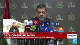 Internal divisions reportedly mounting in Hamas over possible ceasefire • FRANCE 24 English