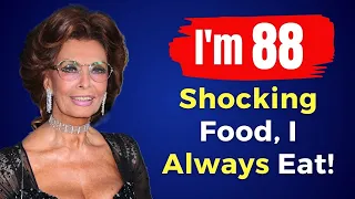 Sophia Loren (88 yr old) I EAT THIS Food and stay Beautiful! Mediterranean Diet