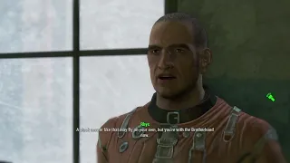 Fallout 4 - Knight Rhys gets his ass kicked