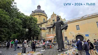 Львів, суботня прогулянка центральною частиною міста по обіді 18.05.2024.