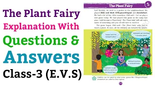 The Plant Fairy, Class 3 | Explanation With Questions And Answers (NCERT) | E.V.S