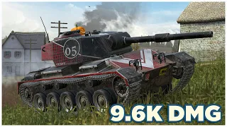 Vickers Light 105 • 9.6K DMG • 5 KILLS • WoT Blitz