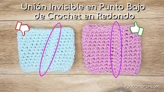 Single Crochet Invisible and Straight Seam