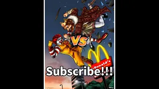 Ronald McDonald VS The Burger King 👑 🤡