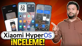 Xiaomi telefonlar böyle gözükecek! - HyperOS inceleme!