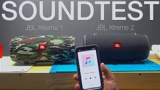 JBL Xtreme 1 vs JBL Xtreme 2 - Soundtest