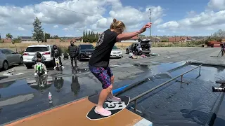 SKIMBOARDING AT BRAILLE!