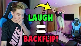 TRY NOT TO LAUGH CHALLENGE! *BACKFLIP EDITION*
