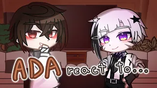 ADA react to tik toks + my videos / BSD / no ships / re-uploued