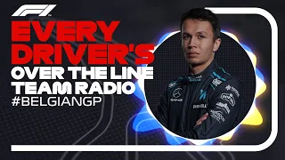 Every Driver's Radio At The End Of Their Race | 2022 Belgian Grand Prix