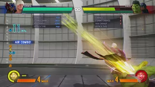 Solo Dante BnB Combo - Bold Cancel - 6303 damage - Week 1 Combo - MvCI