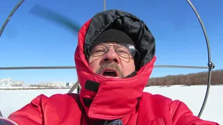 Аэролодка пнд по льду