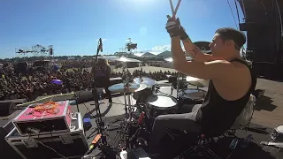 Alejandro Mercado - “Bonafide Heroes” Santa Cruz (Drum Cam) @ Hell & Heaven Open Air; Toluca, Mexico