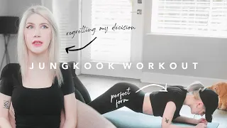 I Tried Jungkook's Workout Routine for A WEEK