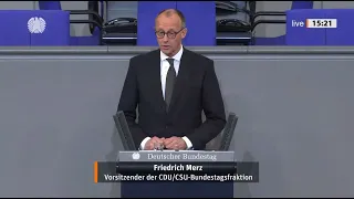 Friedrich Merz gedenkt beim Staatsakt Wolfgang Schäuble