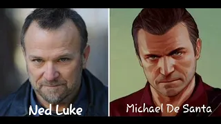 GTA V main characters in real life (voice actors)