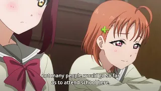 Love Live! Sunshine!! 2nd Season - Riko Sakurauchi's stomach growl