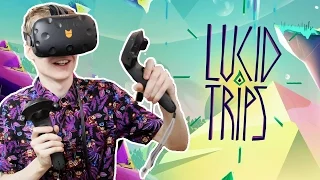 INCREDIBLE VR LOCOMOTION! | Lucid Trips (HTC Vive Gameplay)