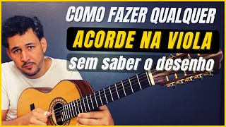 COMO MONTAR OS ACORDE NA VIOLA - Aprenda Passo a Passo | tutorial Como tocar na viola | Teoria