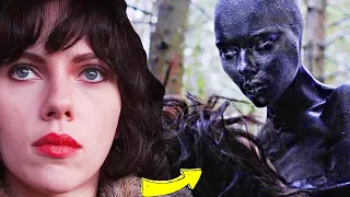 Skin Stealing Alien Of "Under The Skin" - Explored - What's The Black Void Where Victims Are Taken?