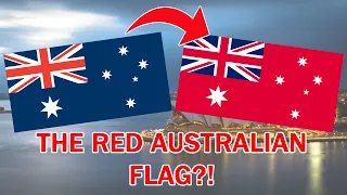 There's a Red Version of the Australia Flag?!