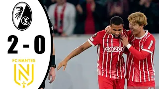 Freiburg vs Nantes 2-0 All Goals & Highlights 06/10/2022 HD