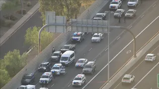 LIVE: SR-51 partially closed in Phoenix after carjacking, PD chase