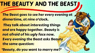 The Beauty And The Beast Story | Learn English Through Story Level - 1 | Very beautiful Love Story |