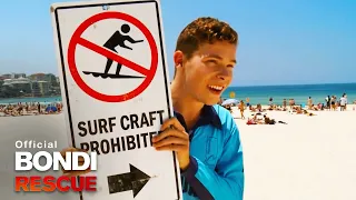 Maxi gets ready to prank his younger cousin | Bondi Rescue