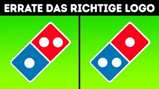 Kniffliges Logo-Quiz, das nur die Aufmerksamsten bestehen