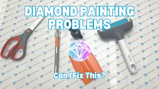 This Big Canvas Has Issues . . . Dealing With DSA Problems | Diamond Painting Tips & Tricks