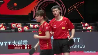 2021 Полуфинал Смешанные пары Chinese Trials Lin Gaoyuan Zhang Rui vs Zhou Yu Chen Xingtong