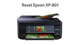 Reset Epson XP 801 Wicreset Key