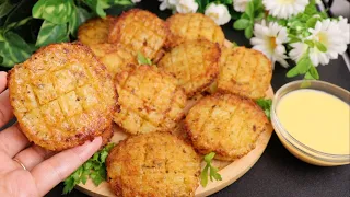 Just potatoes, and all the neighbors will ask for the recipe! very delicious ! quick dinner recipe!