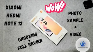 Redmi Note 12 4G | UNBOXING | Fast Full Review | Xiaomi | Camera Review | Photo & Video Sample BUT ?