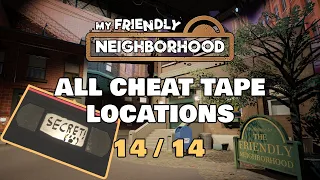 My Friendly Neighborhood All Cheat Tape Locations 14/14 With Commentary