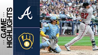 Braves vs. Brewers Game Highlights (7/21/23) | MLB Highlights