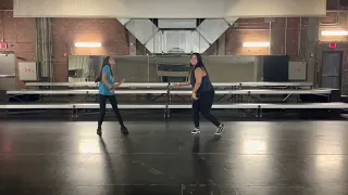 Dancing Queen (practice video- mirrored)