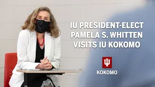 IU President-elect Pamela S. Whitten Visits IU Kokomo