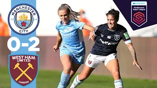 Man City Highlights | City 0-2 West Ham | WSL