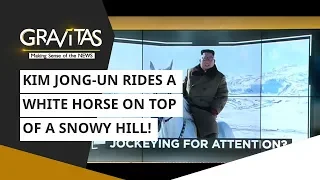 Gravitas: Kim Jong-Un Rides A White Horse On Top Of A Snowy Hill!